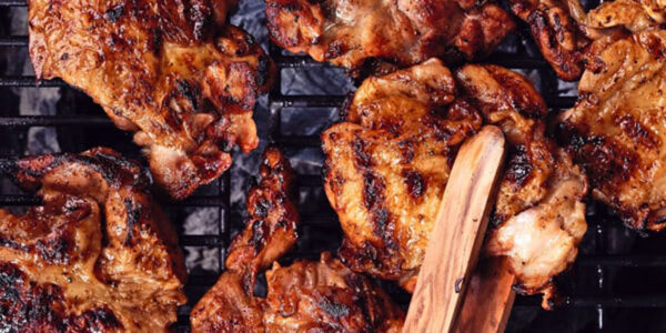 Repas Poulet désossé + salade